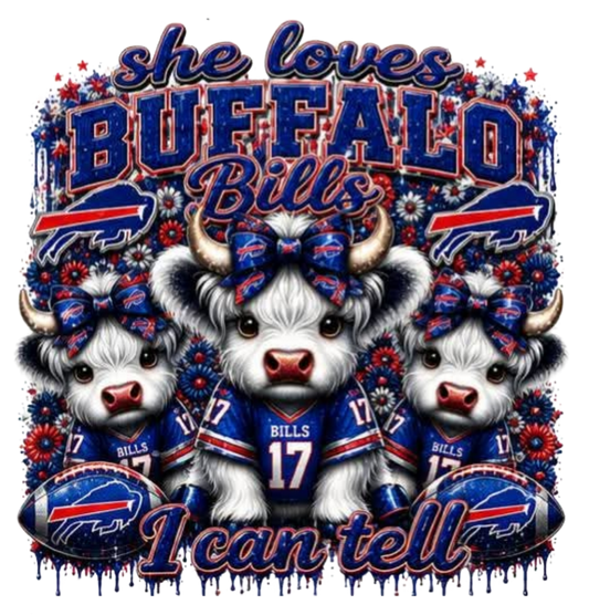 SHE LOVES BUFFALO BILLS
