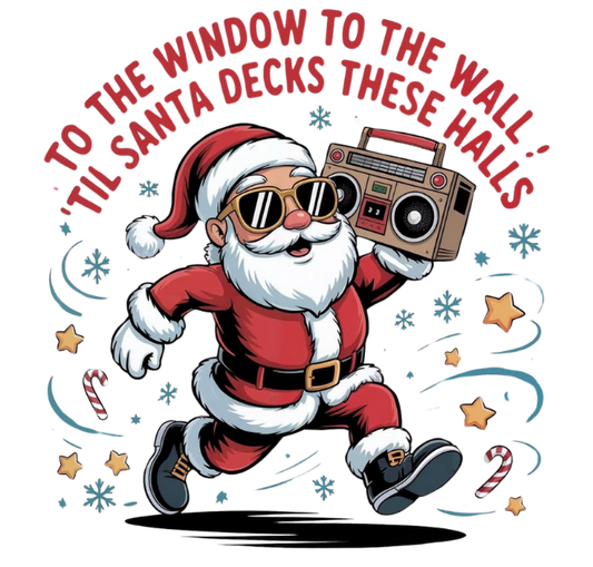 SANTA DECK THESE HALLS