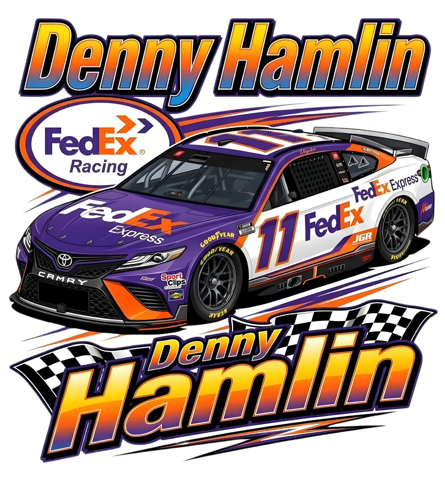 DENNY HAMLIN