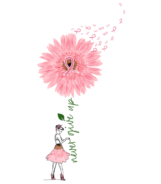 NEVER GIVE UP FLOWER