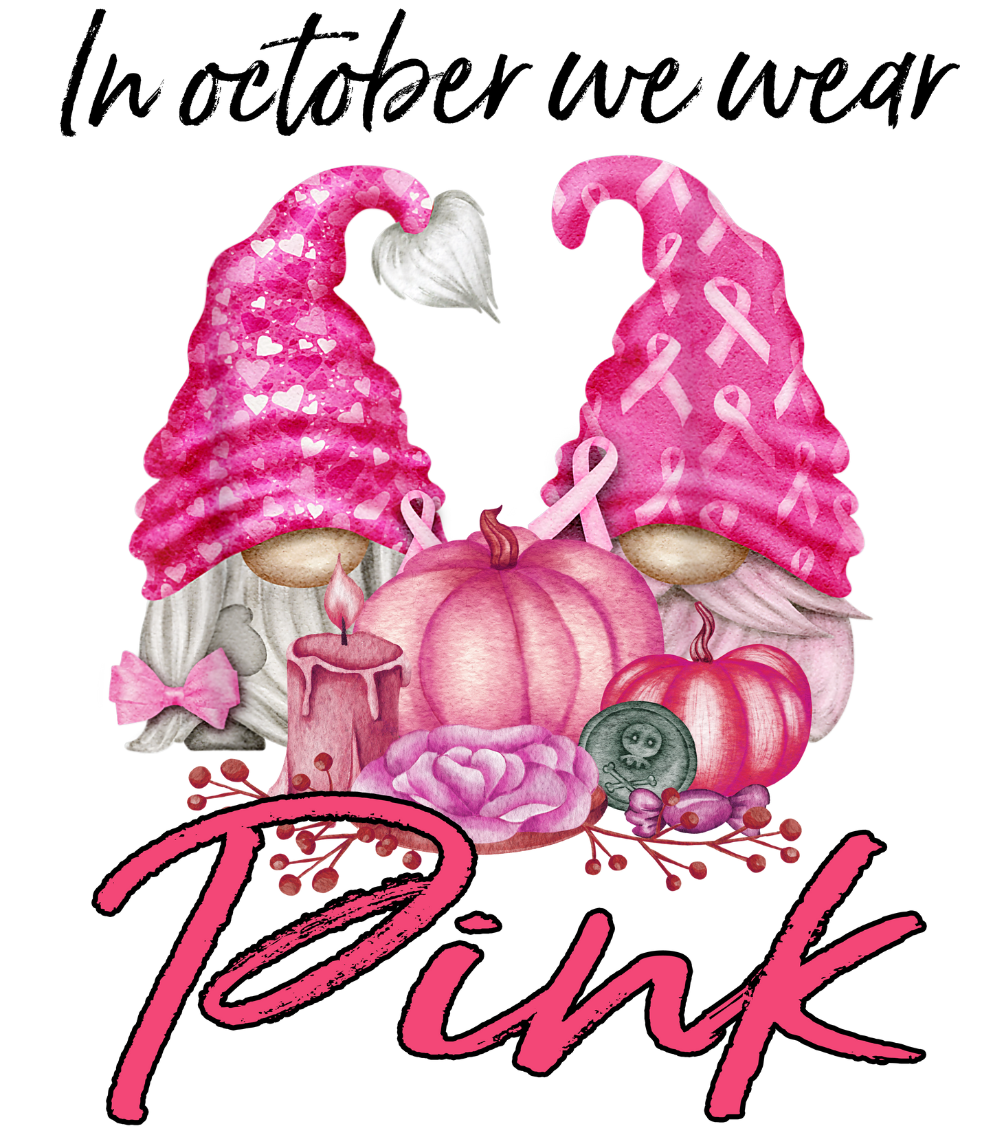 OCTOBER PINK GNOMES