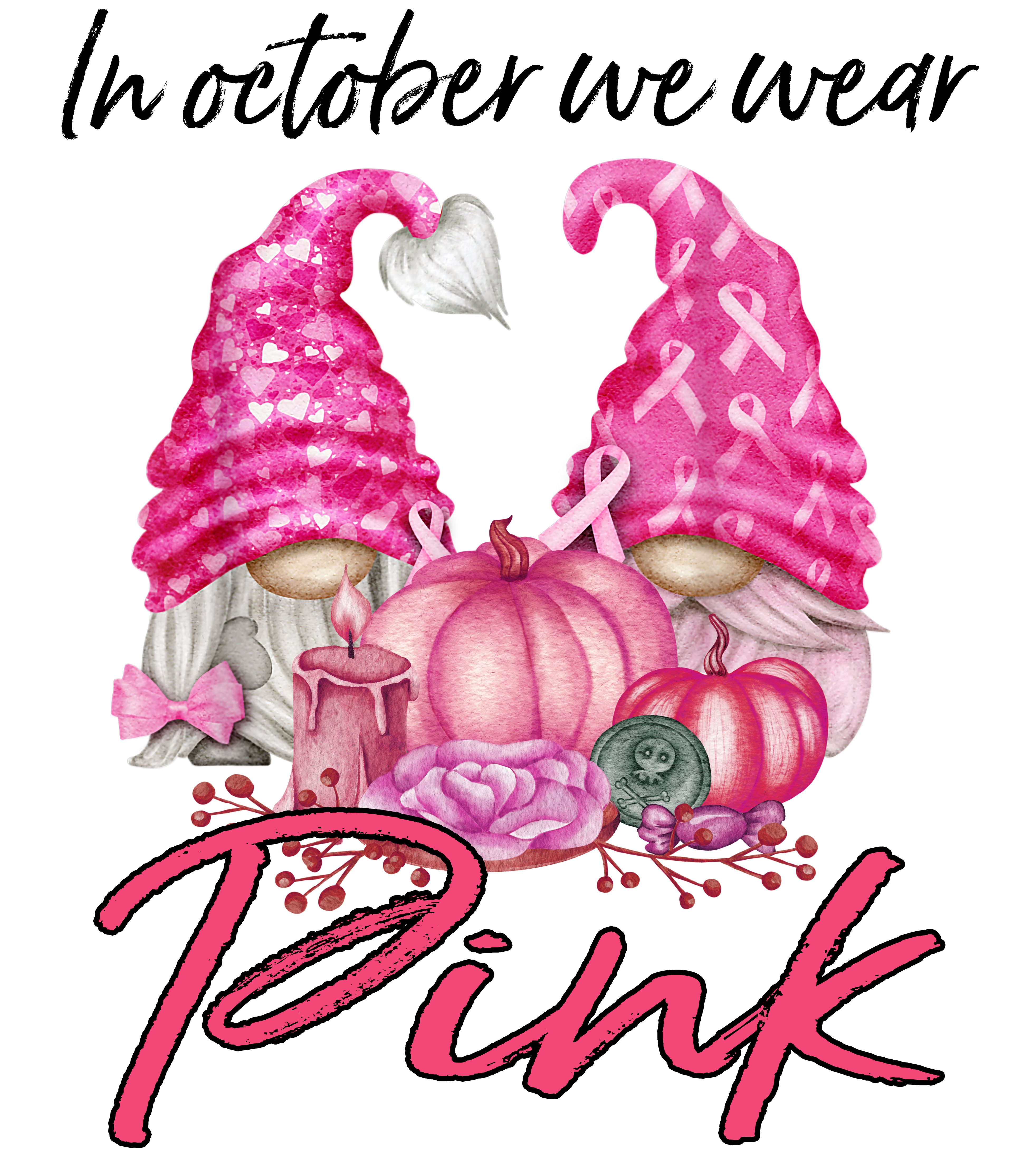 OCTOBER PINK GNOMES