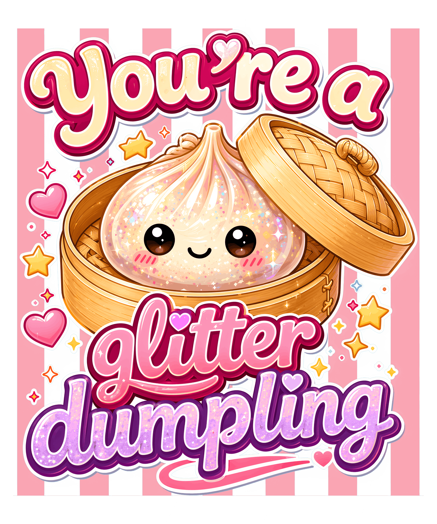 GLITTER DUMPLING #4