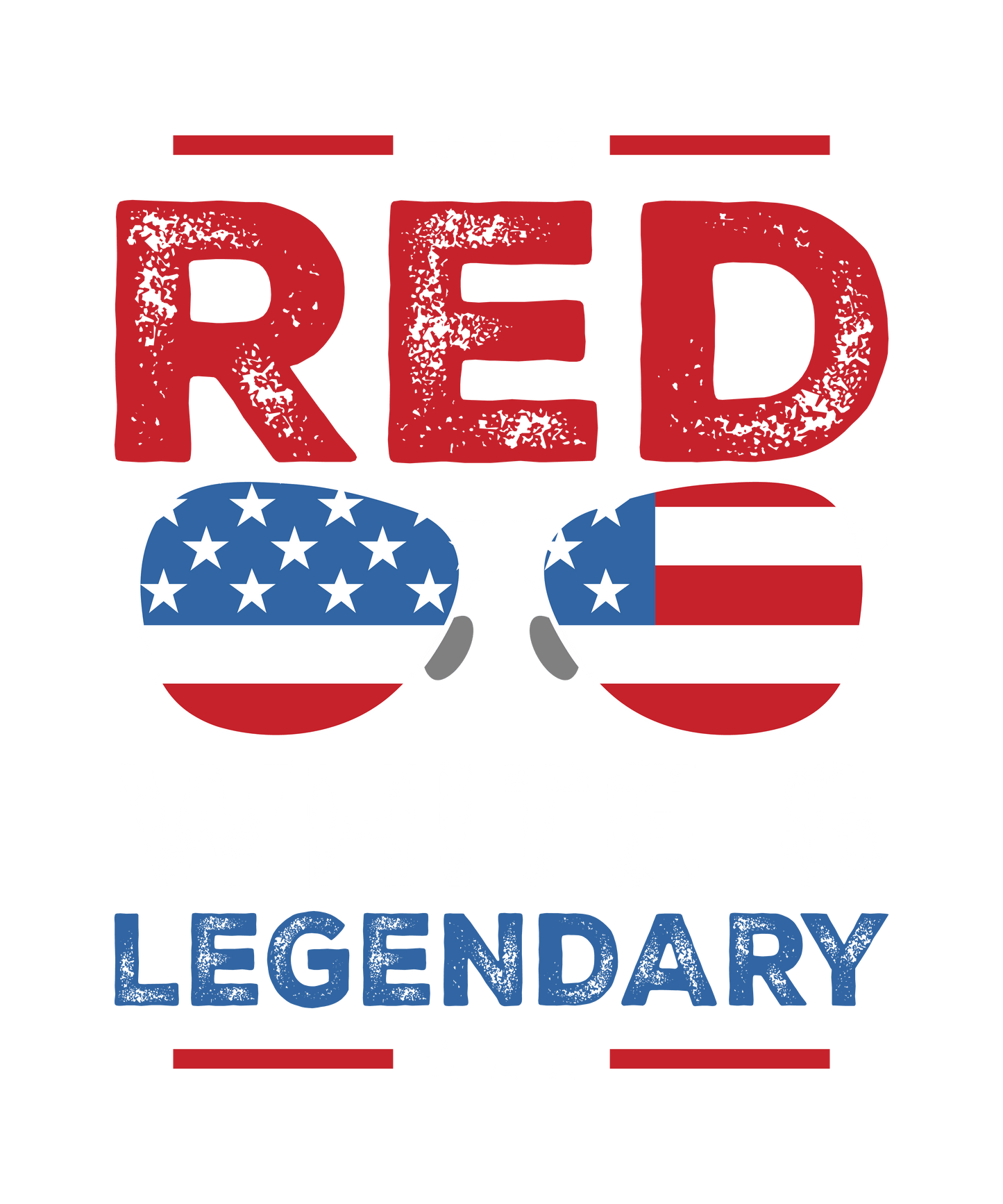 RED WHITE AND BLUE #90