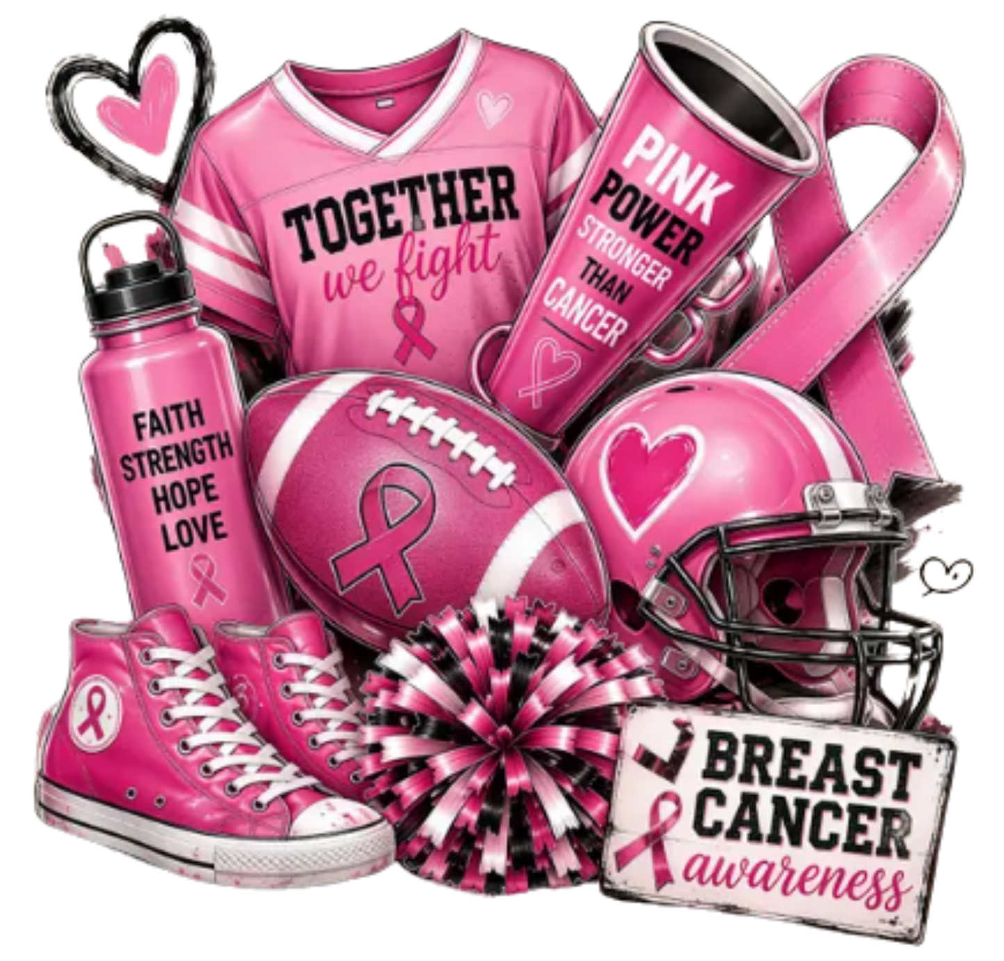SPORTS COLLAB BREAST CANCER AWARENESS