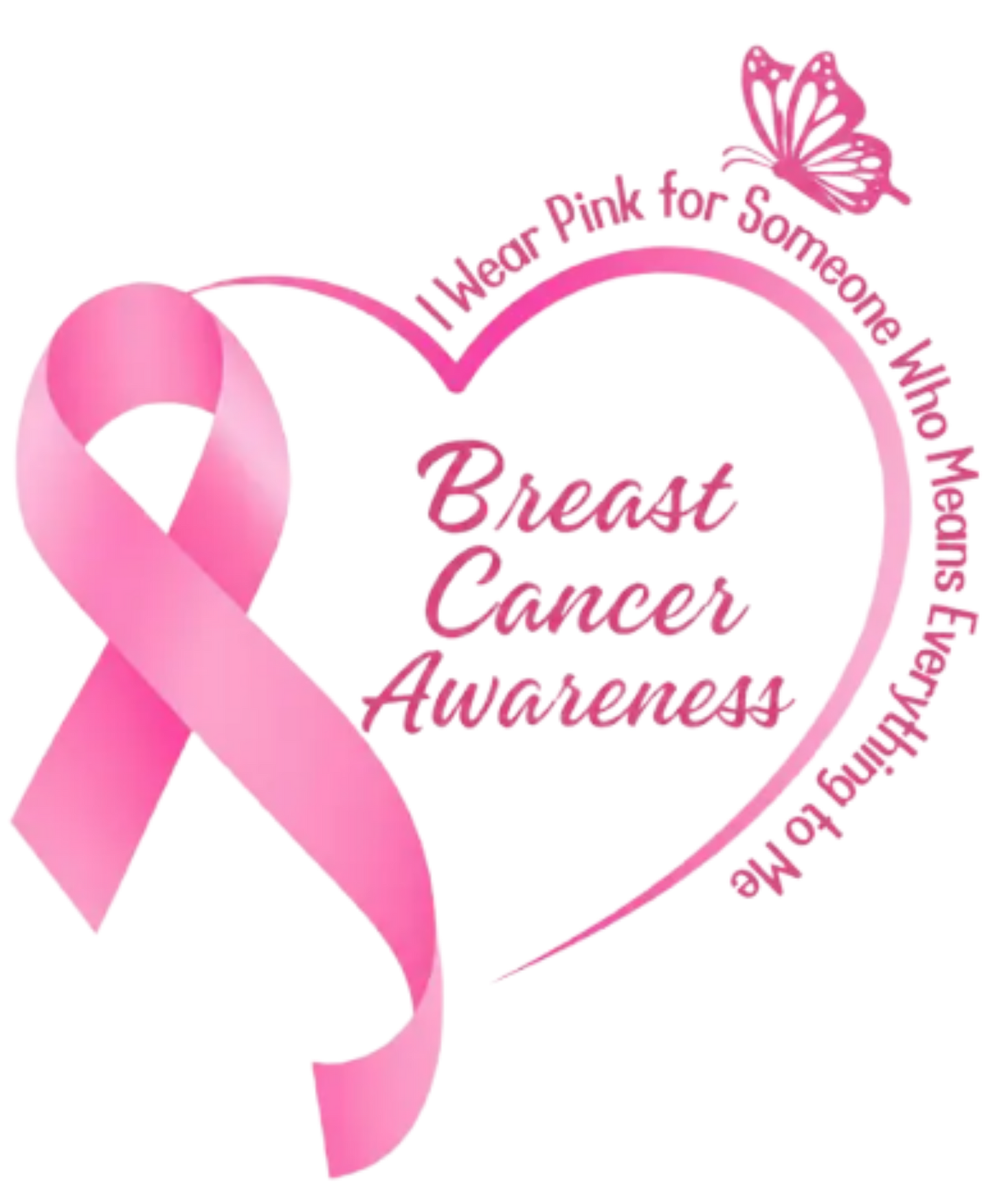 BREAST CANCER AWARENESS HEART