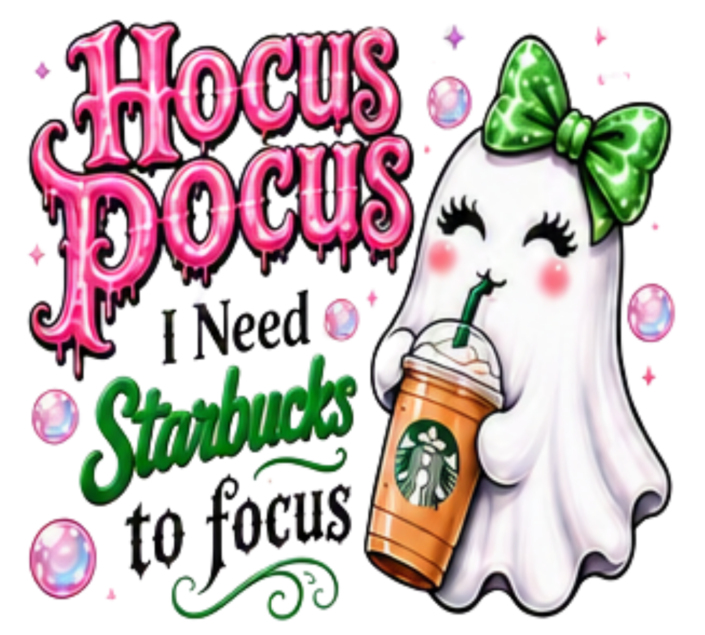 HOCUS POCUS I NEED STARBUCKS TO FOCUS