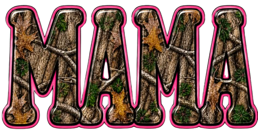 CAMO AND PINK MAMA