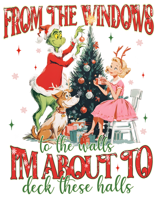 GRINCH DECK THE HALLS