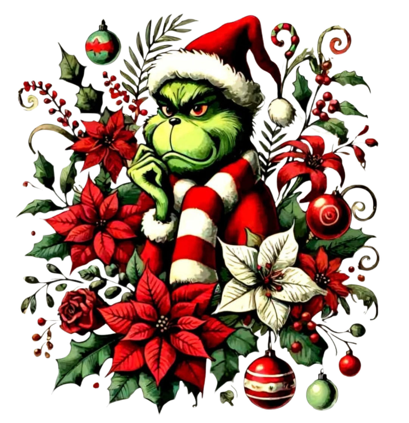 GRINCH WREATH