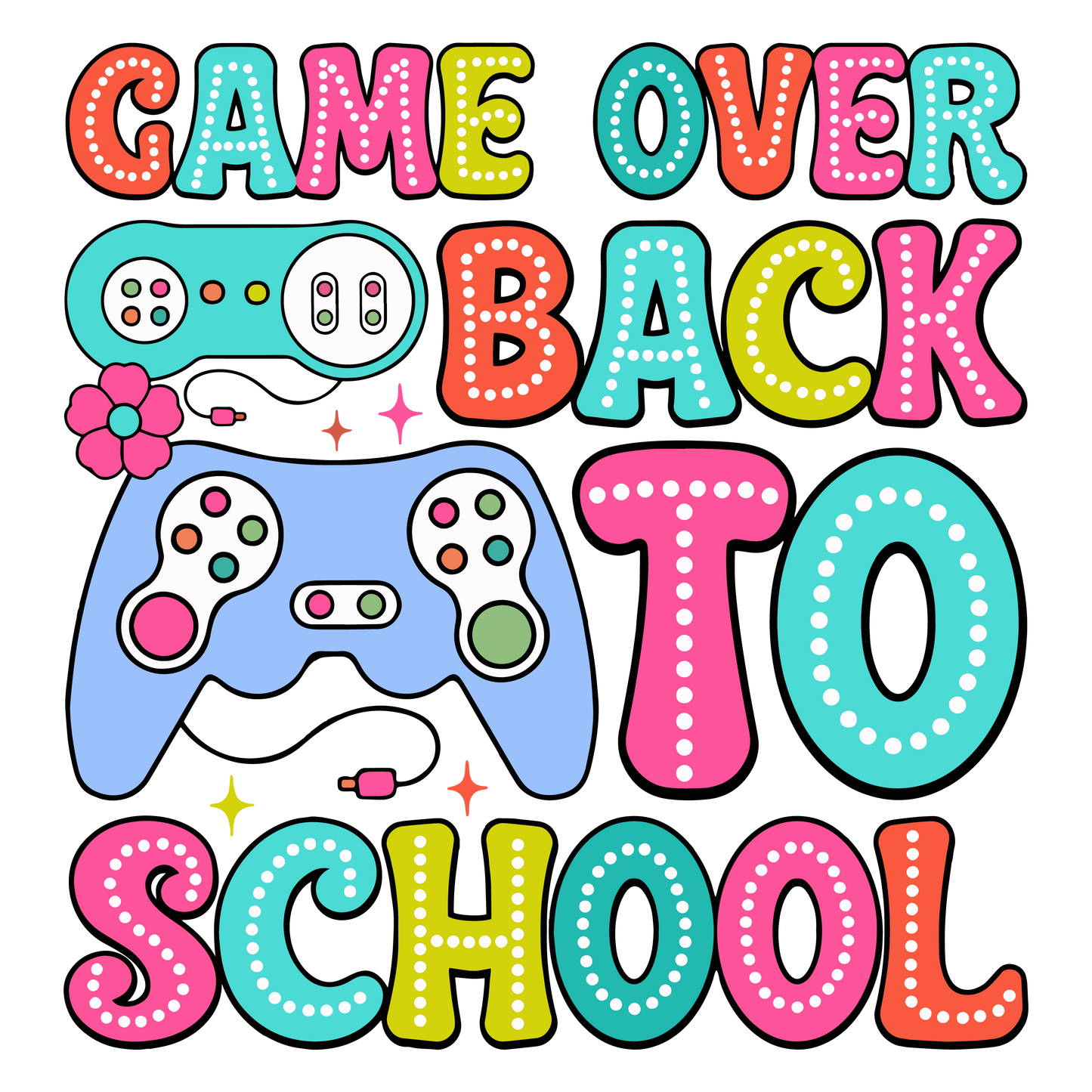 GAME OVER BACK TO SCHOOL