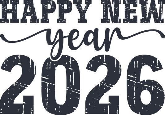 BLACK HAPPY NEW YEAR