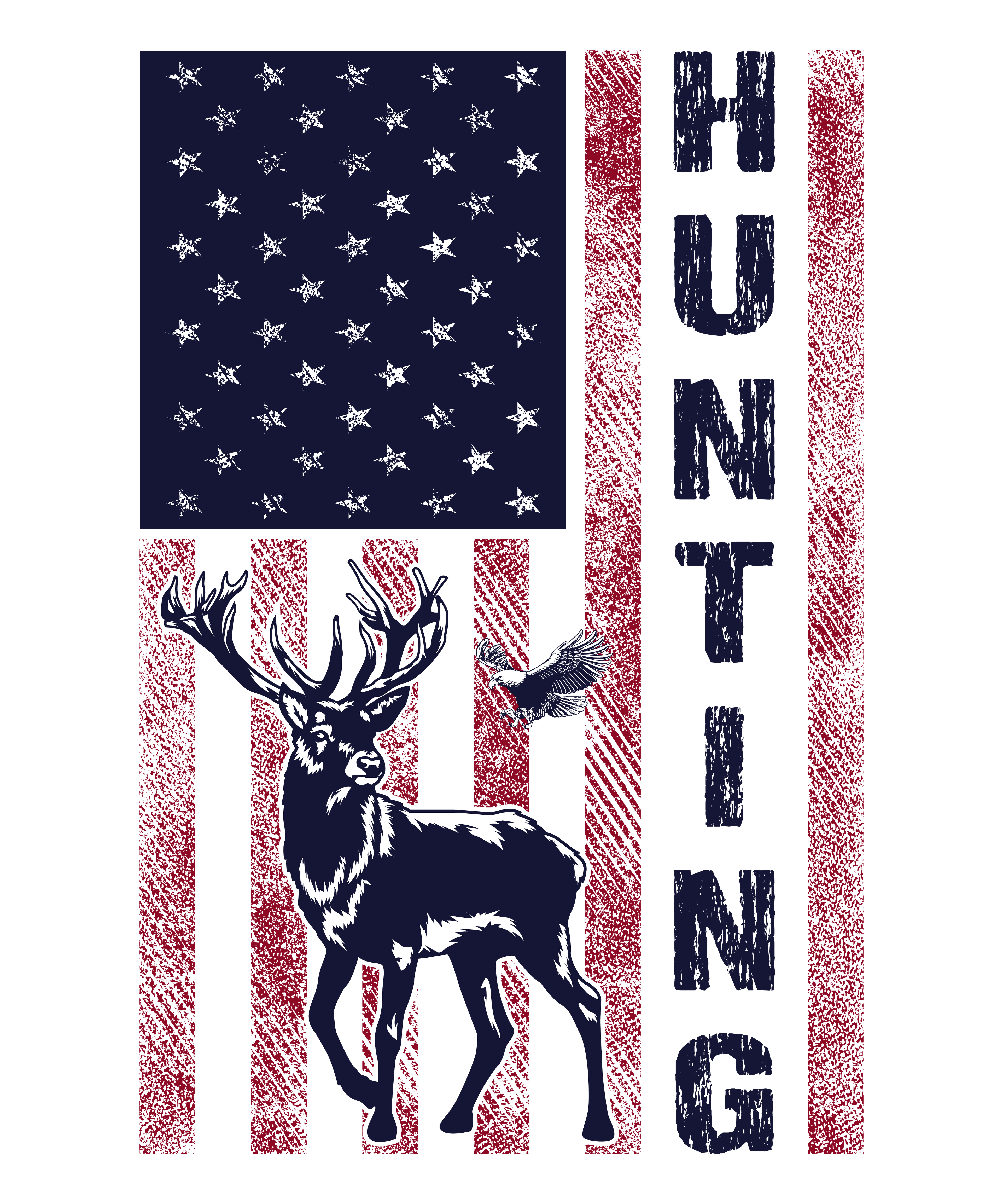 AMERICAN FLAG HUNTING