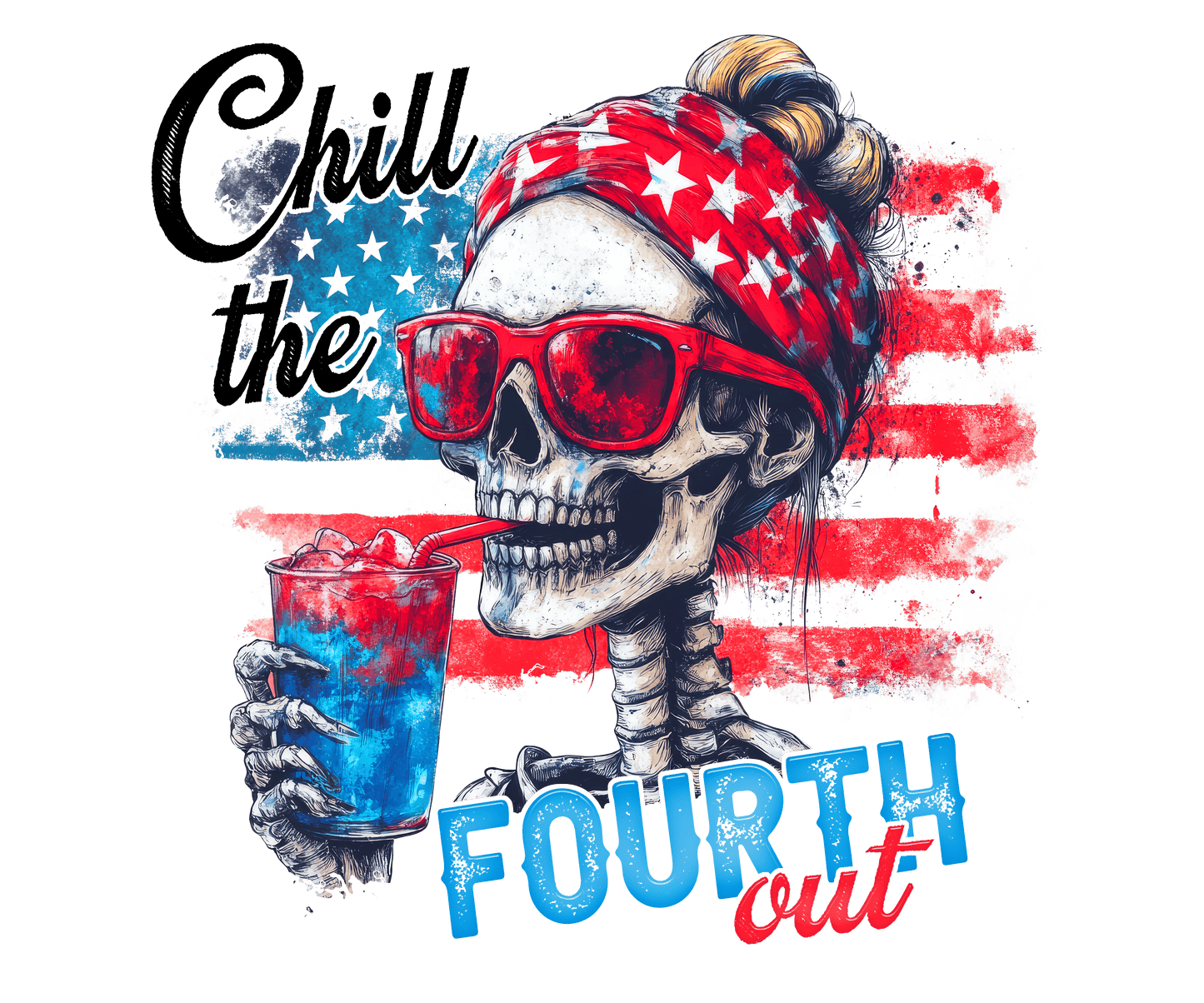 RED WHITE AND BLUE #96