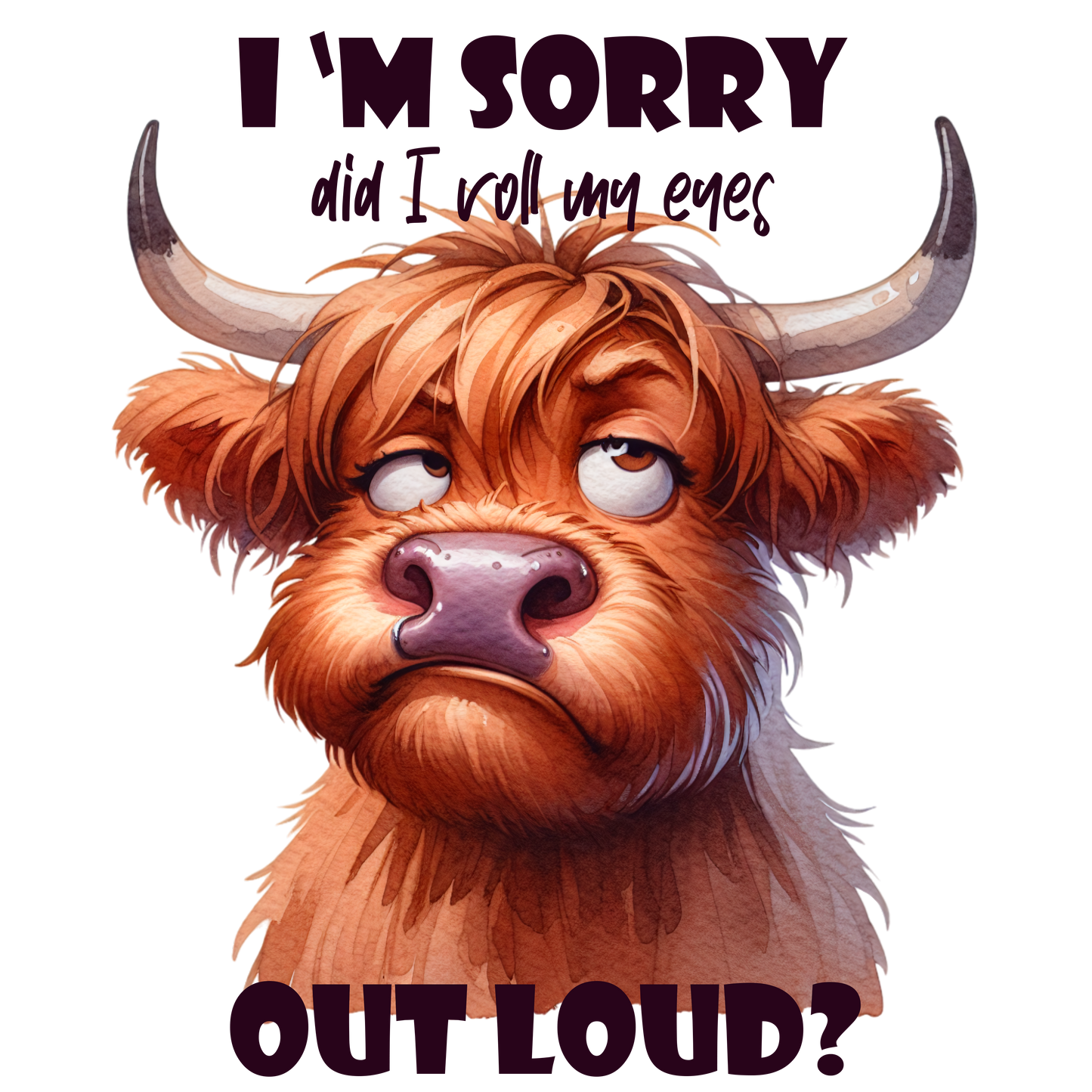 HIGHLAND COWS #75