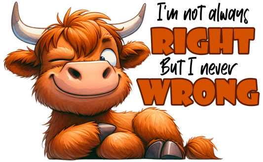 HIGHLAND COWS #76