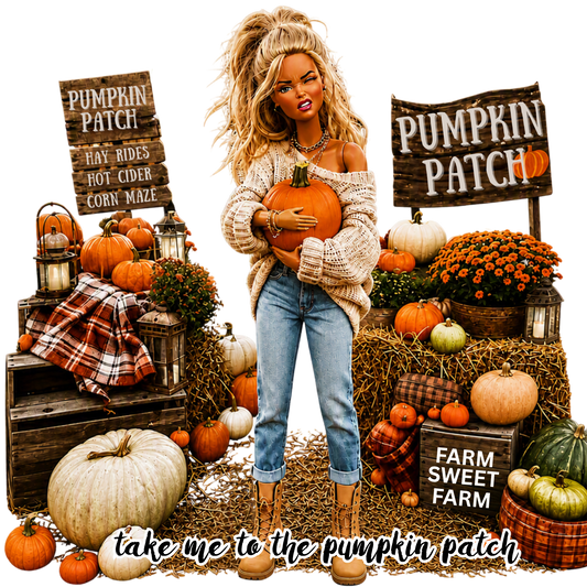 TAKE ME TO THE PUMPKIN PATCH