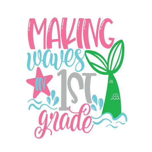 MAKING WAVES IN 1ST GRADE