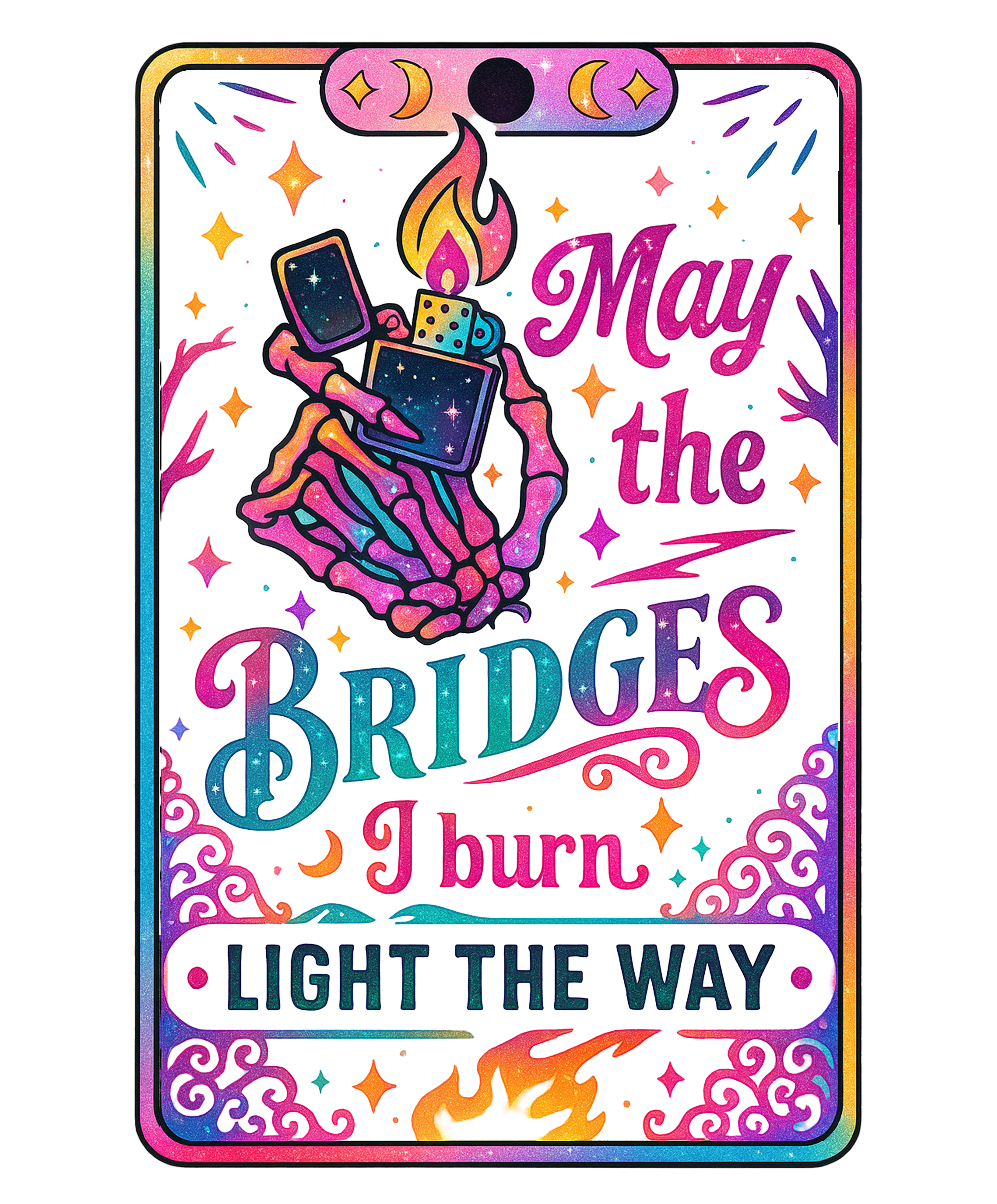 MAY THE BRIDGES I BURN