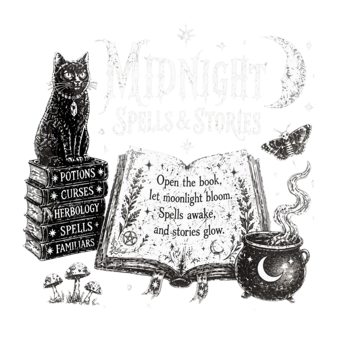 MIDNIGHT SPELLS AND STORIES