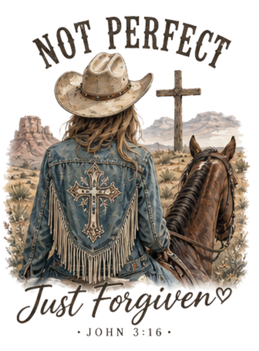 NOT PERFECT JUST FORGIVEN