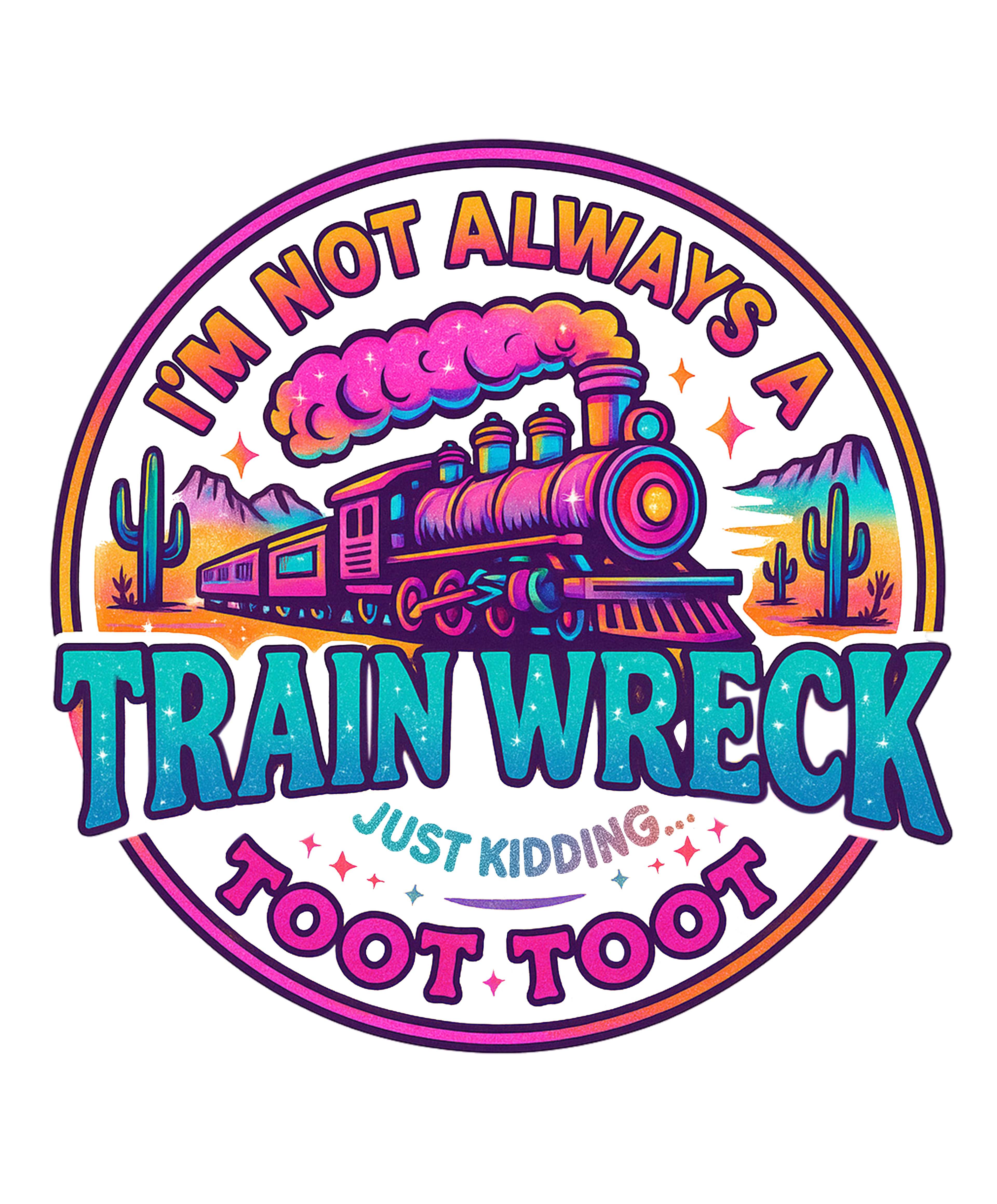 ROUND TRAIN WRECK