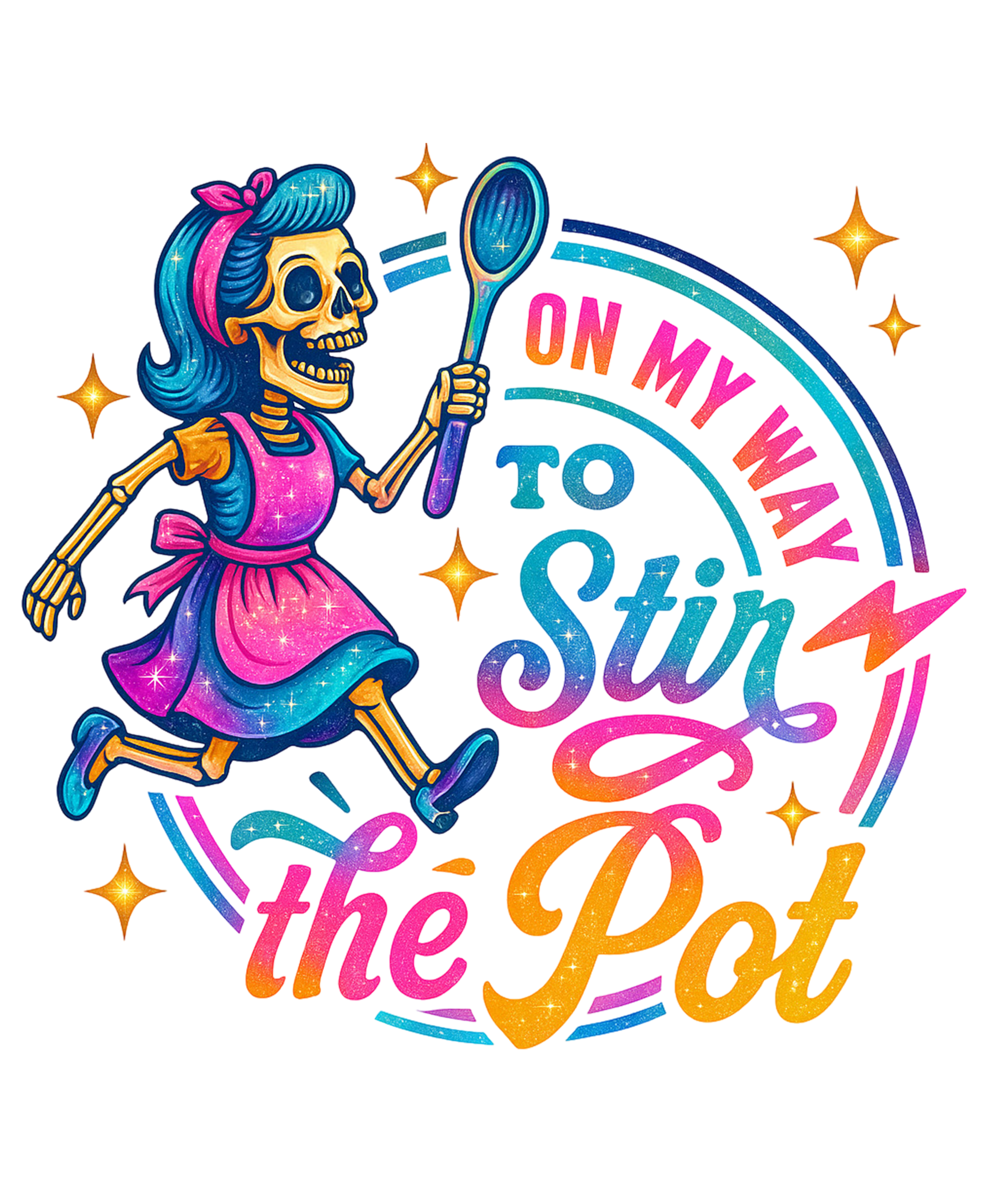 ON MY WAY TO STIR THE POT