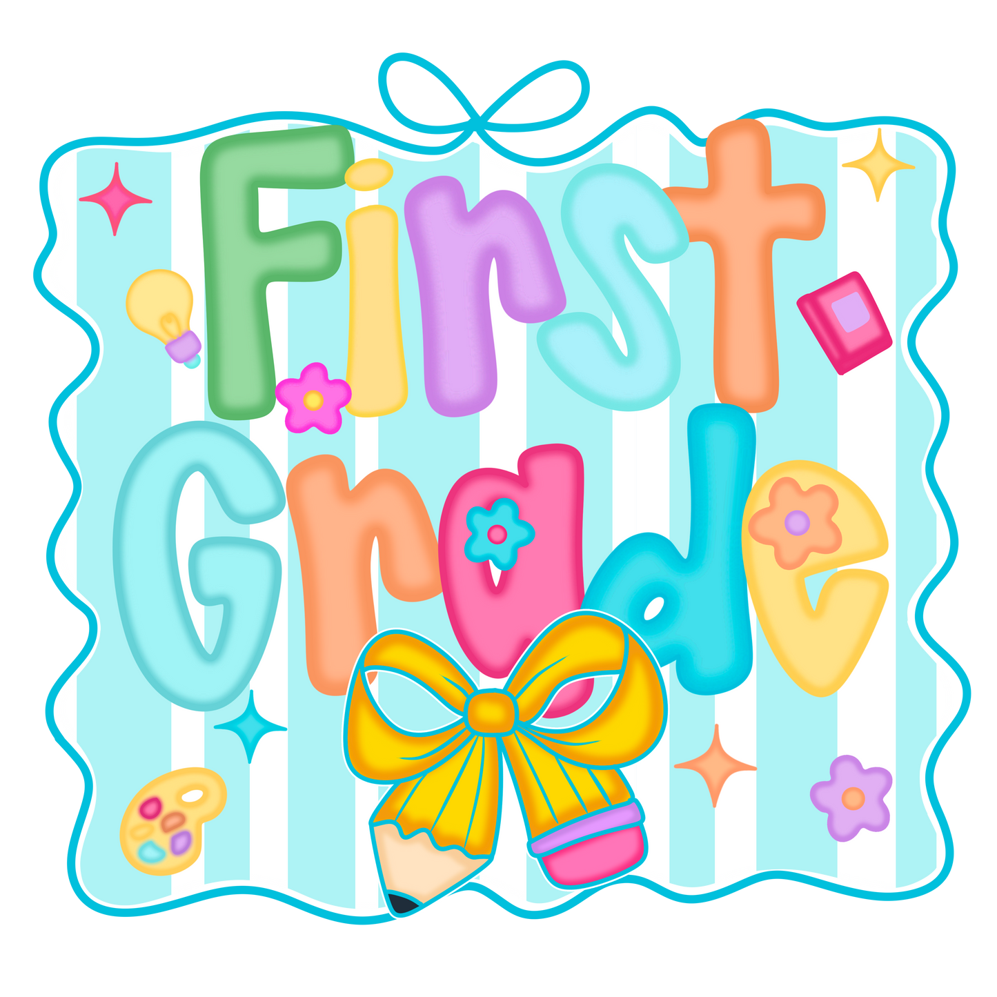 FIRST GRADE PENCIL BOW