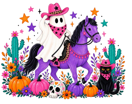GHOST ON A HORSE