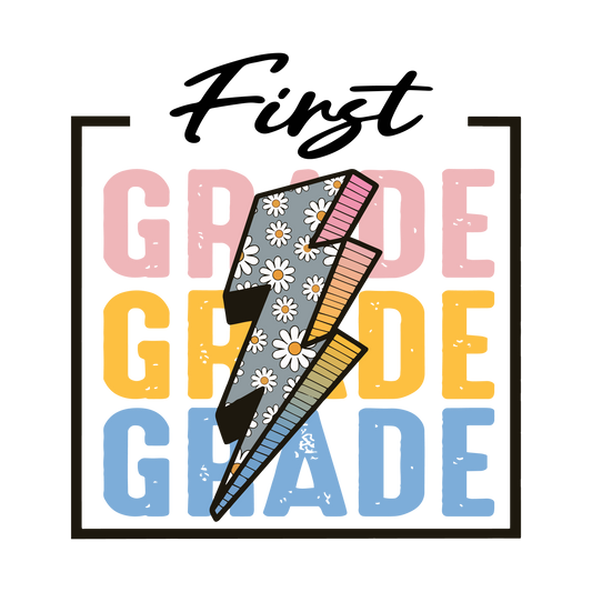 FIRST GRADE LIGHTNING BOLT
