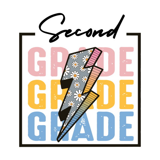 SECOND GRADE LIGHTNING BOLT