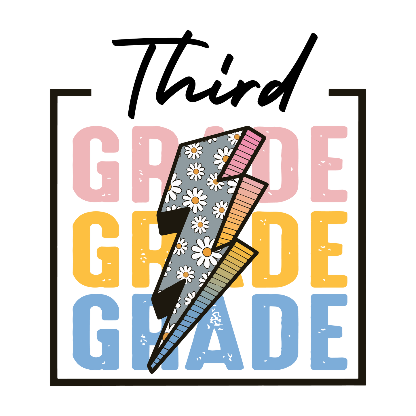 THIRD GRADE LIGHTNING BOLT