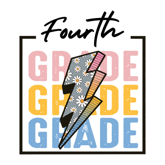 FOURTH GRADE LIGHTNING BOLT