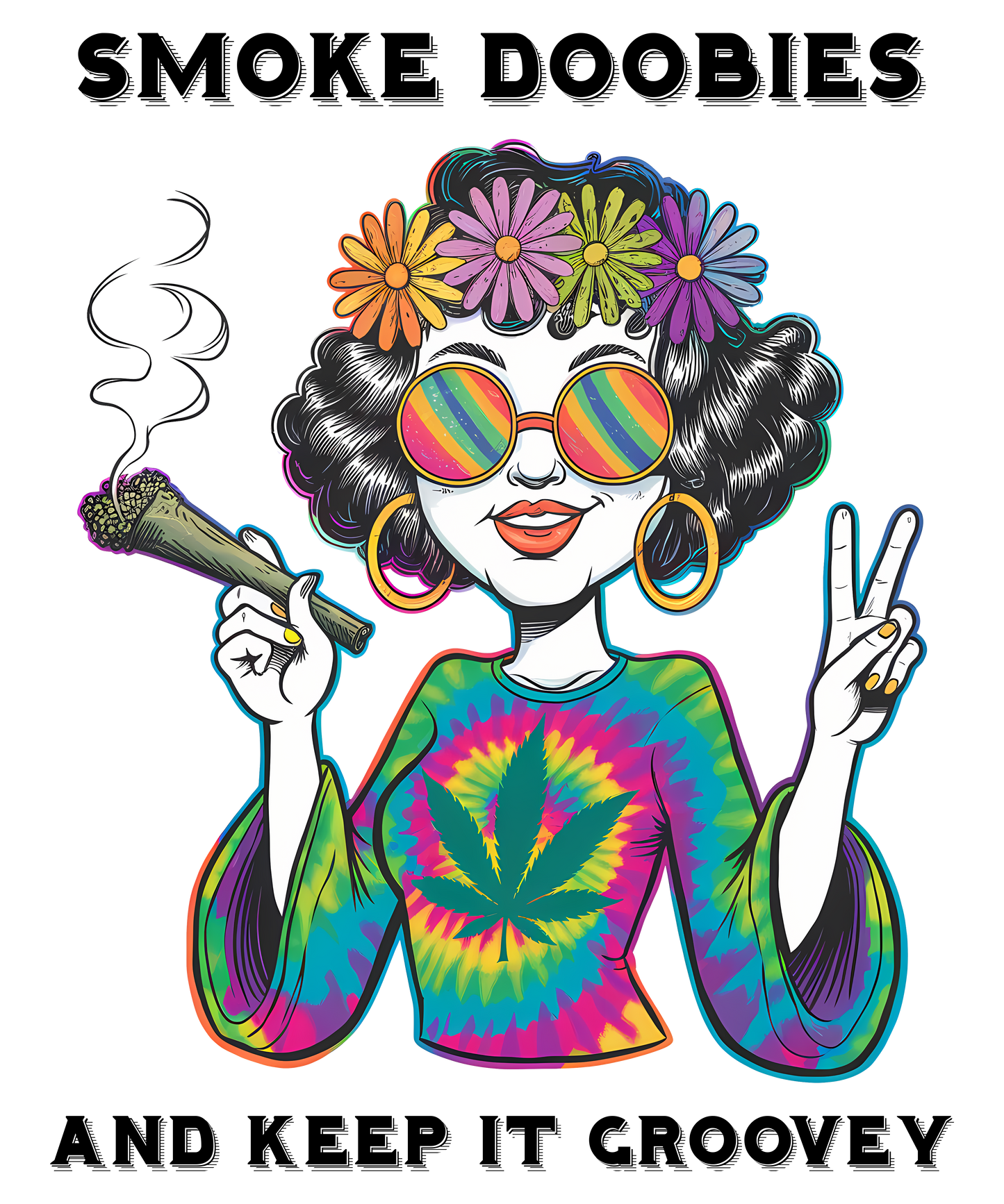 SMOKE DOOBIES AND KEEP IT GROOVY