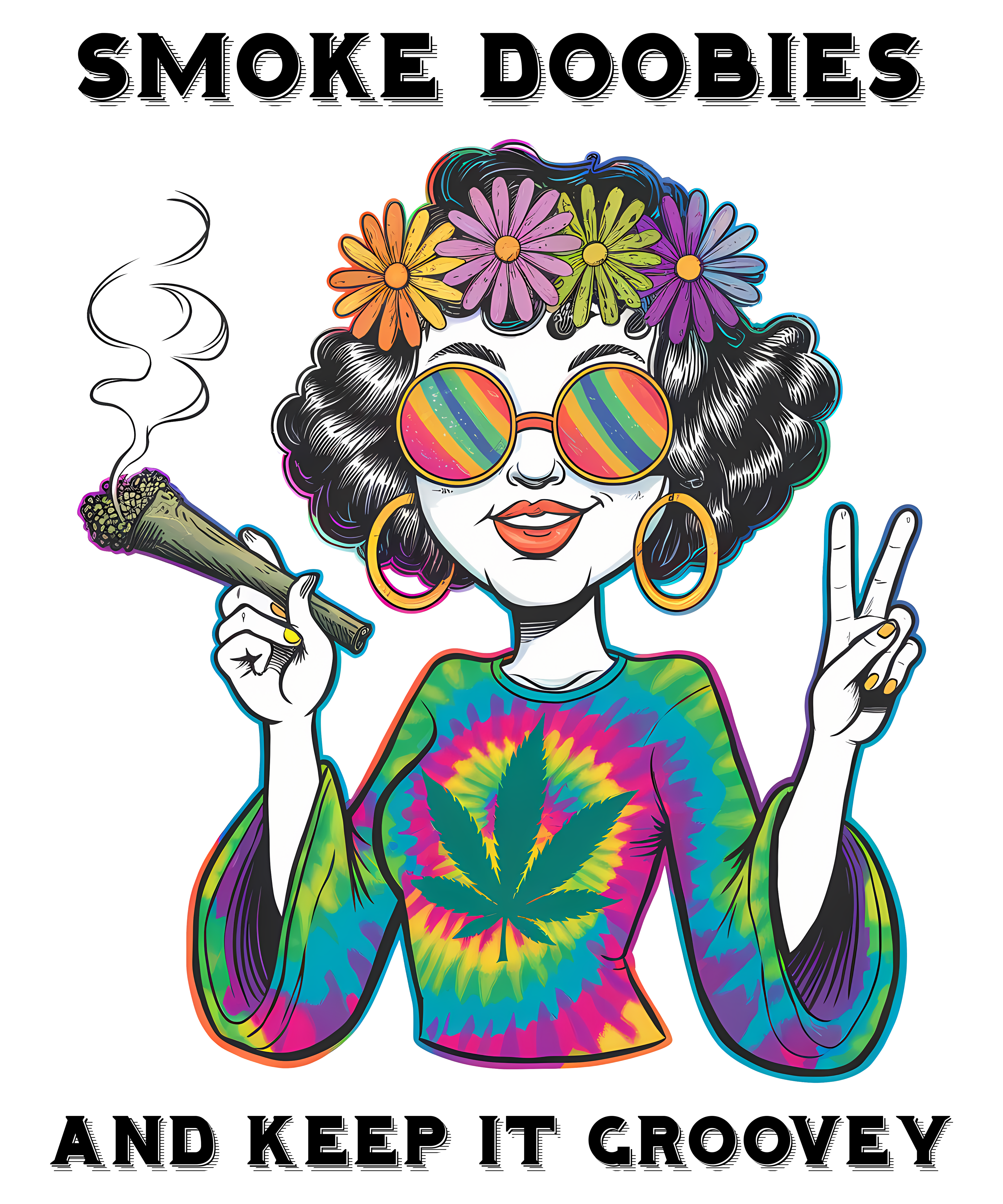 SMOKE DOOBIES AND KEEP IT GROOVY
