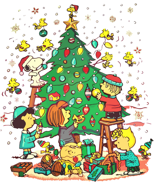 PEANUTS AROUND THE TREE