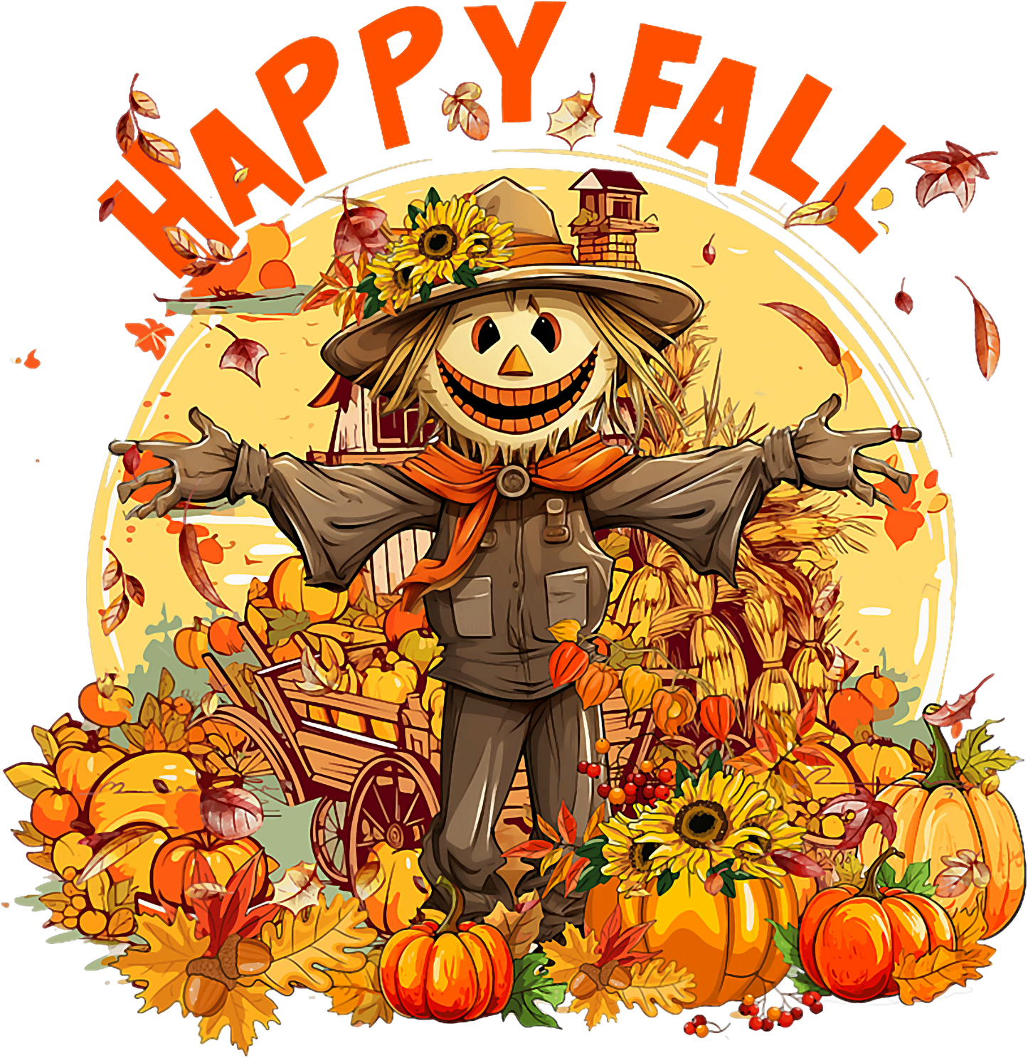 HAPPY FALL SCARECROW