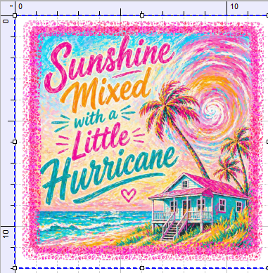 SUNSHINE MIXED WITH A LITTLE HURRICANE
