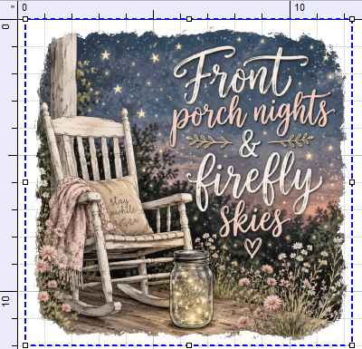 FRONT PORCH LIGHTS AND FIREFLY SKIES