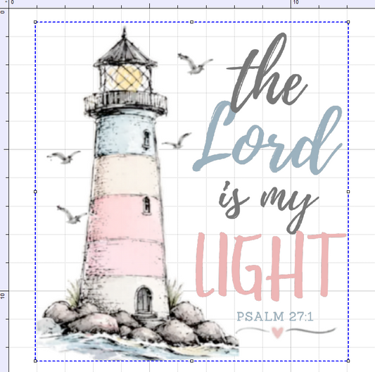 THE LORD IS MY LIGHT LIGHTHOUSE