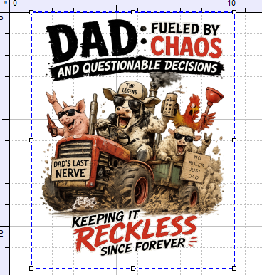 DAD FUELED BY CHAOS