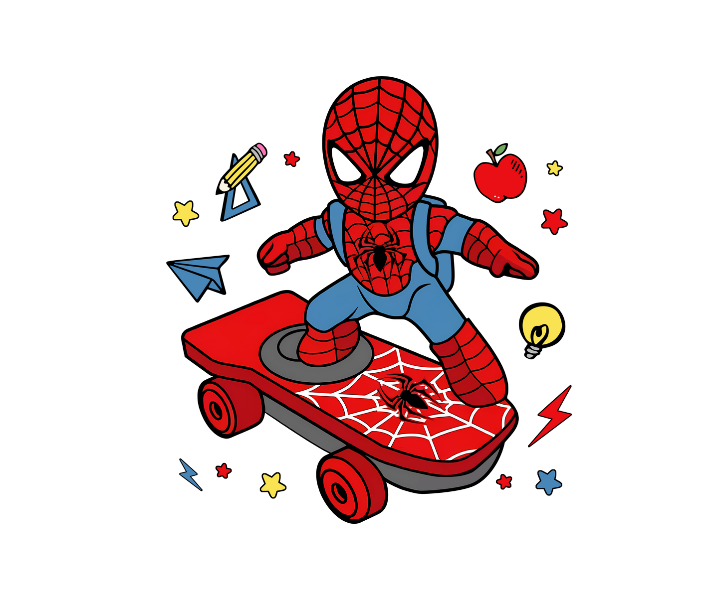 SPIDERMAN BACK TO SCHOOL