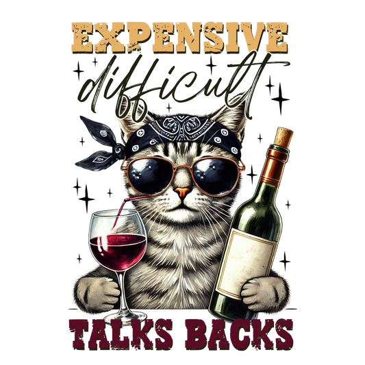 EXPENSIVE DIIFICULT AND TALKS BACK
