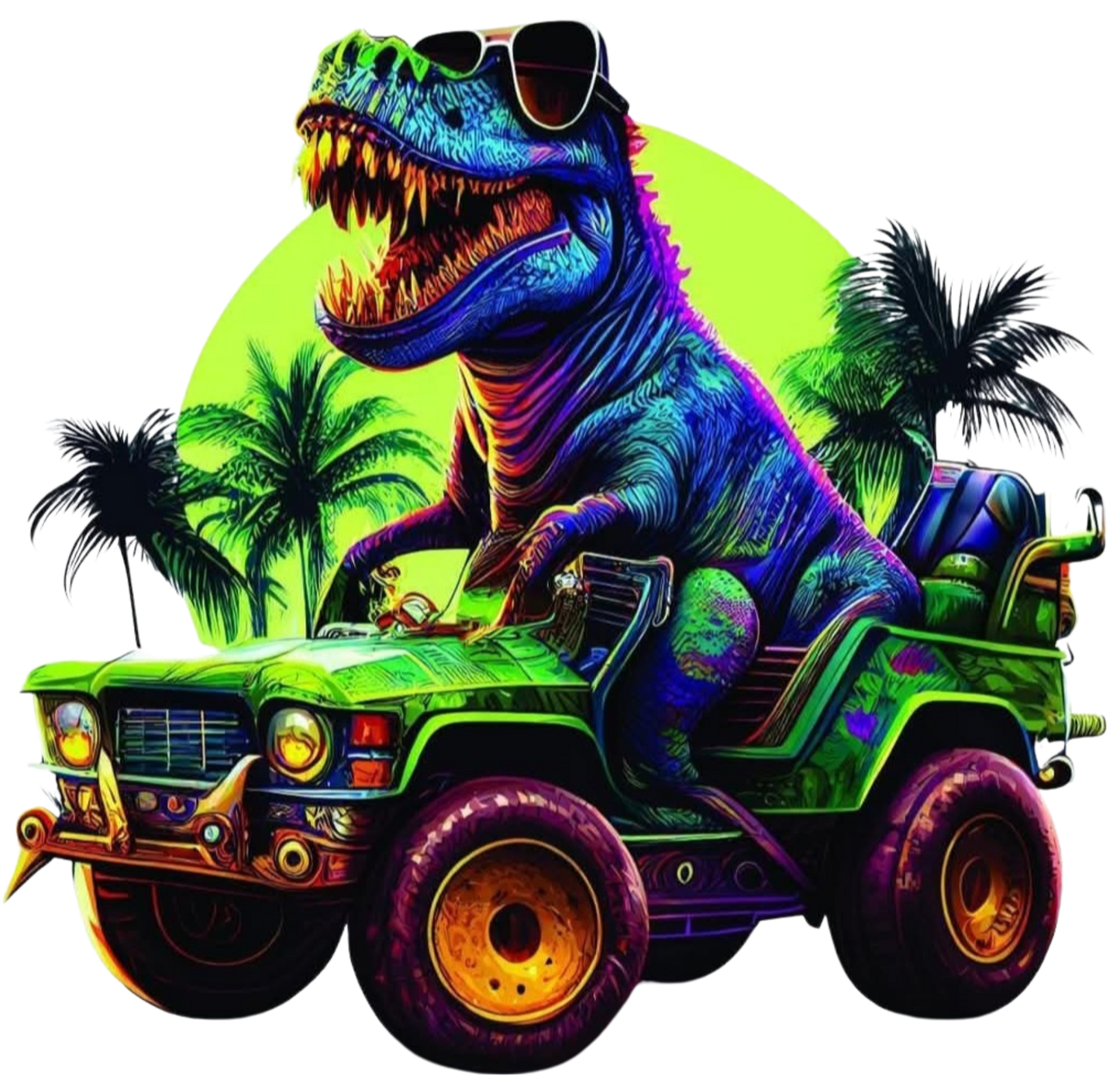 DINO IN JEEP