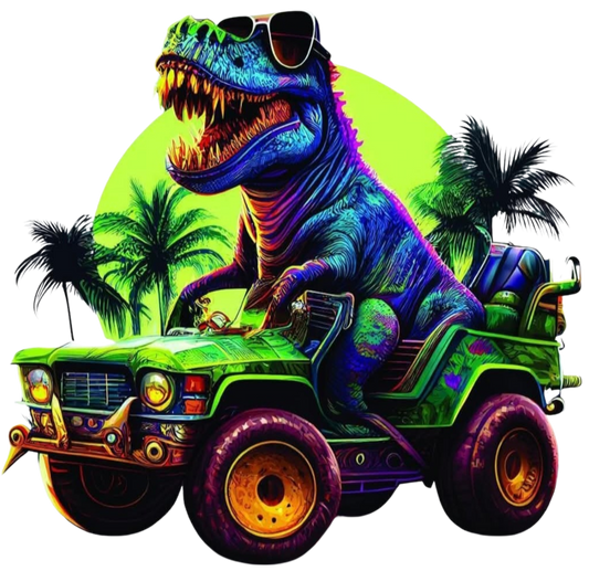 DINO IN JEEP