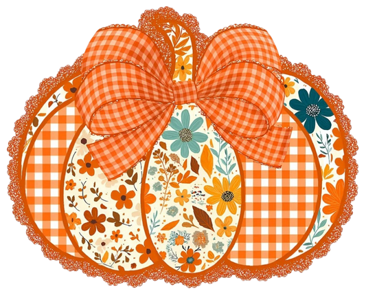 FLORAL PUMPKIN