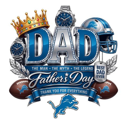 FATHER'S DAY DETROIT LIONS
