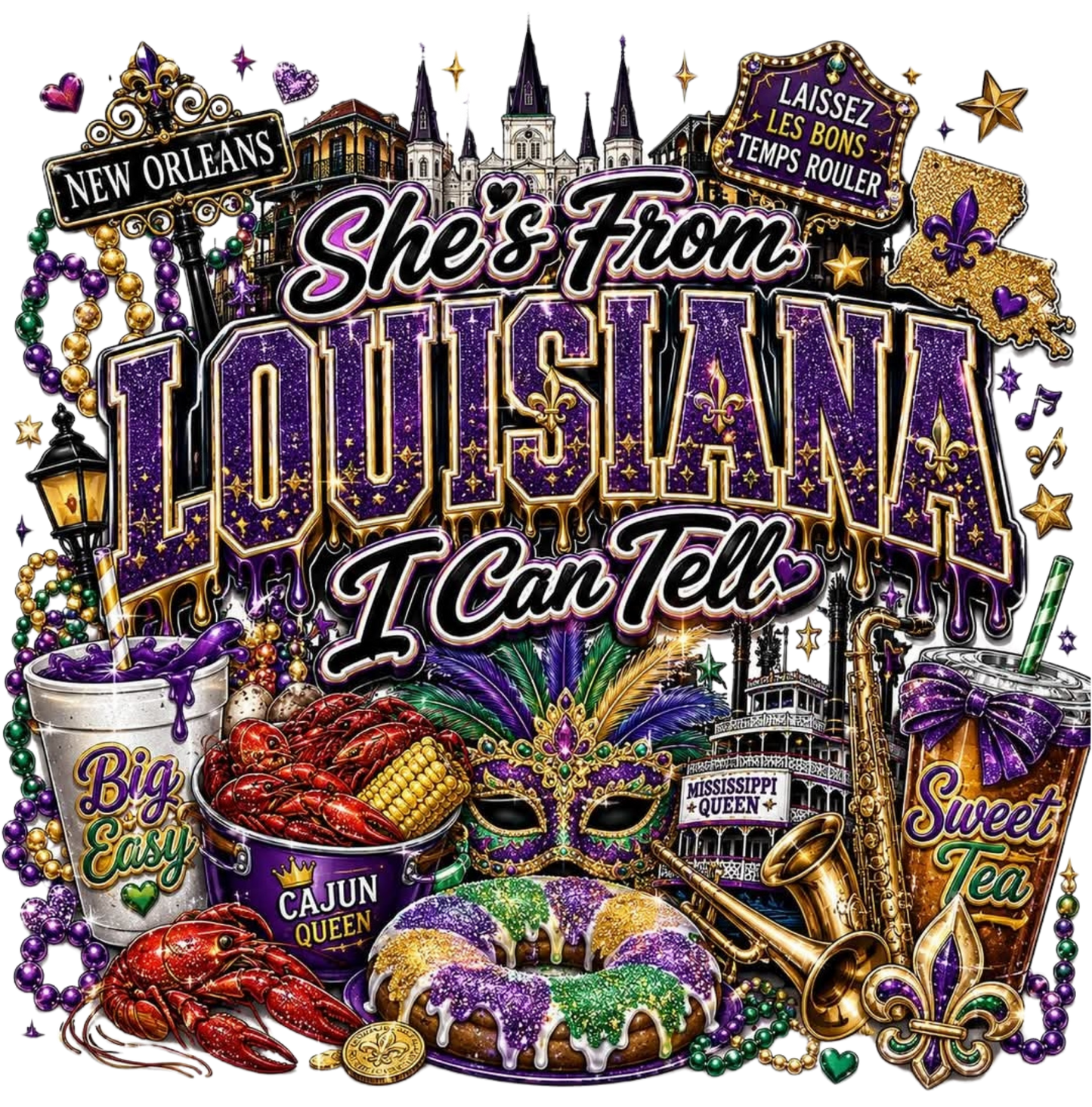 SHE'S FROM LOUISIANA I CAN TELL