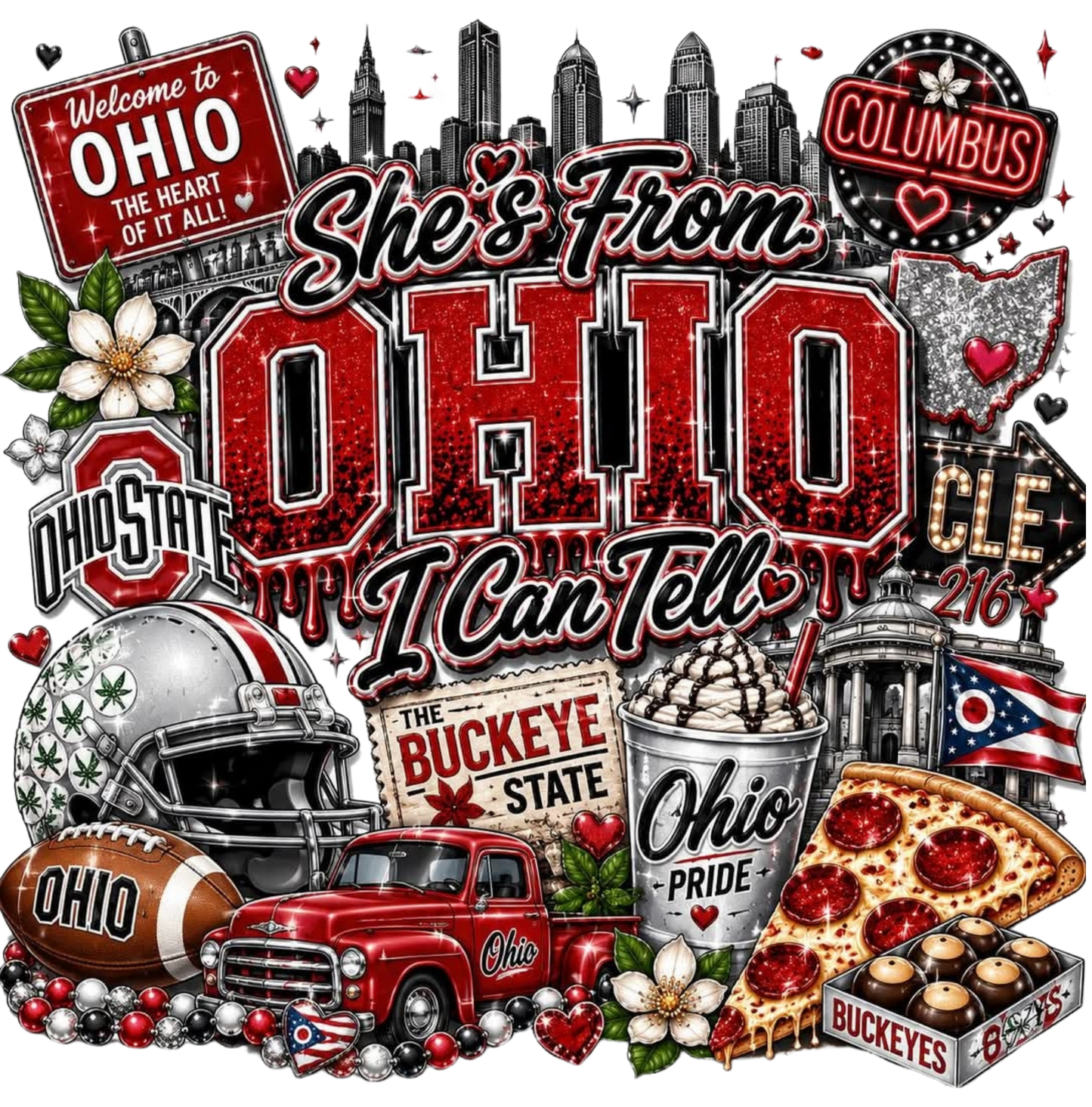 SHE'S FROM OHIO I CAN TELL