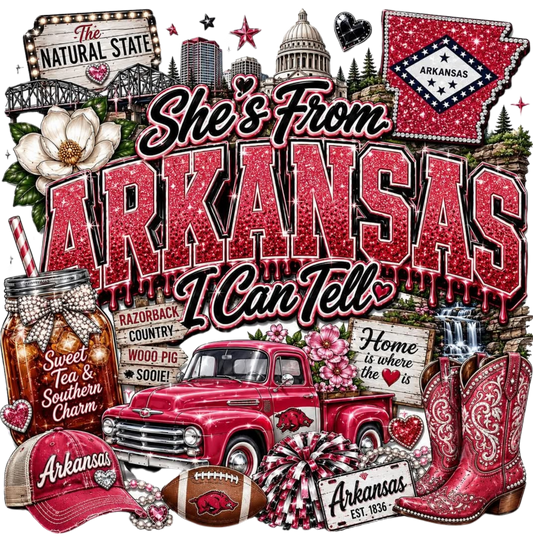 SHE'S FROM ARKANSAS I CAN TELL